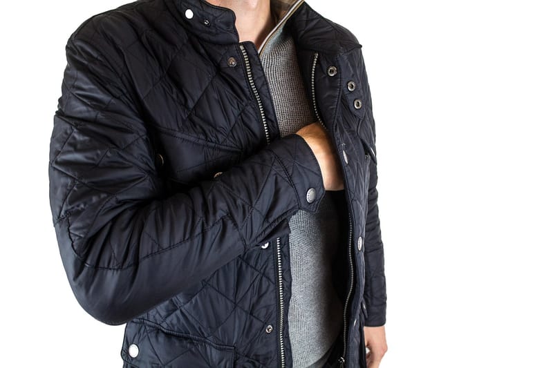Veste à Carreaux Homme Hiver