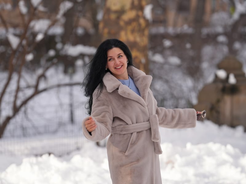 Veste Oversize Femme Hiver