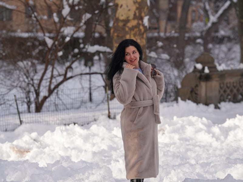 Veste Oversize Femme Hiver